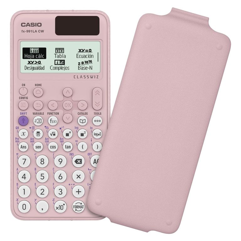 Calculadora Científica FX-991LA CW Rosa