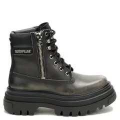 CAT - Botin Mujer Cuero Gris