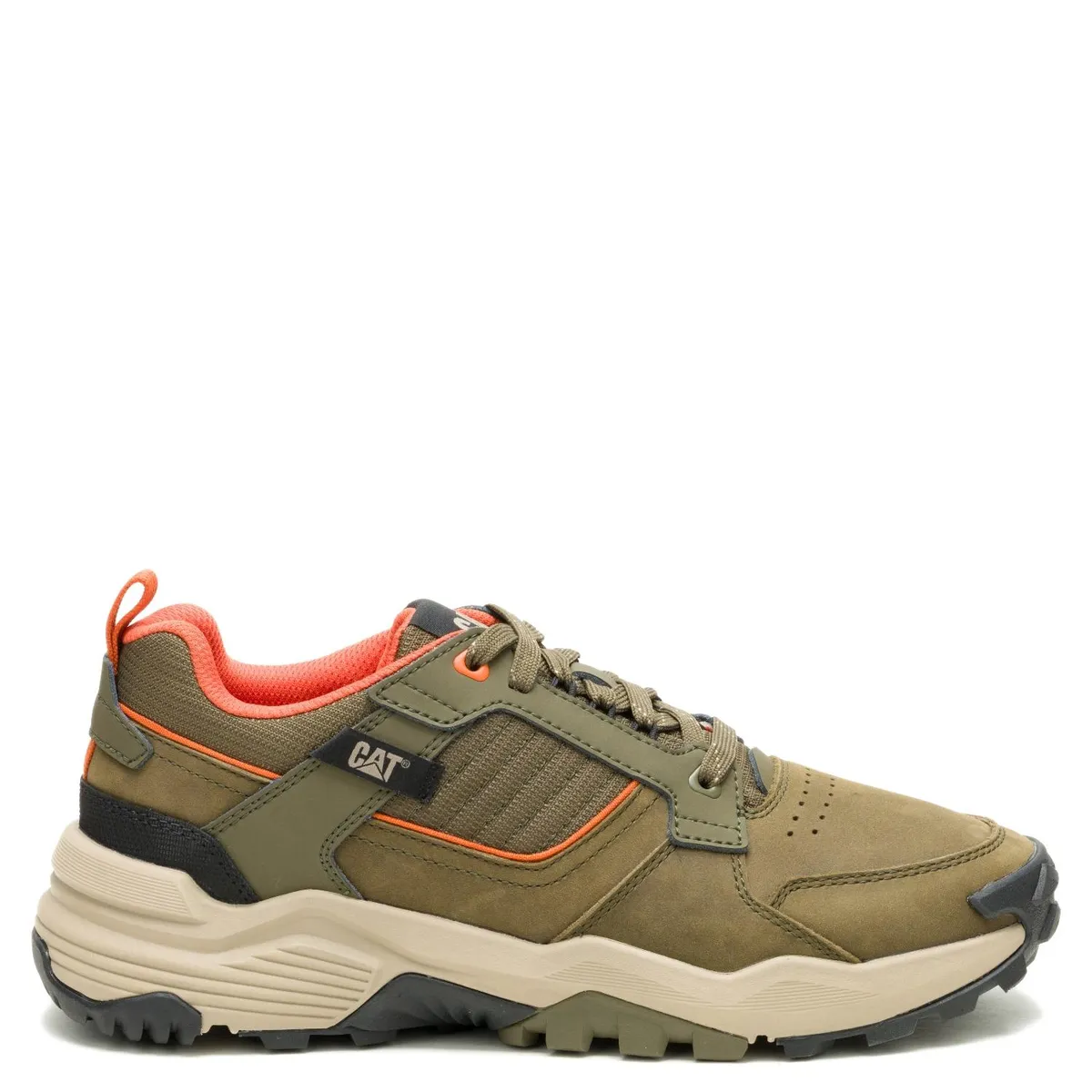 CAT - Zapatilla Urbana Hombre Cuero Verde Cat