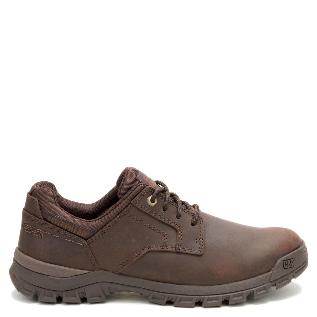CAT - Zapatilla Urbana Hombre Cuero Café Cat