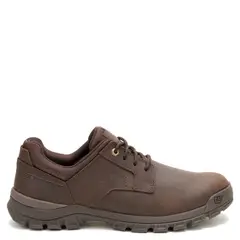 CAT - Zapatilla Urbana Hombre Cuero Café