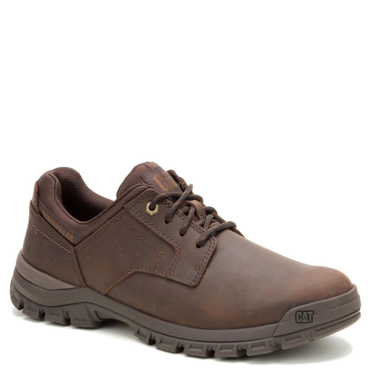 CAT - Zapatilla Urbana Hombre Cuero Café Cat