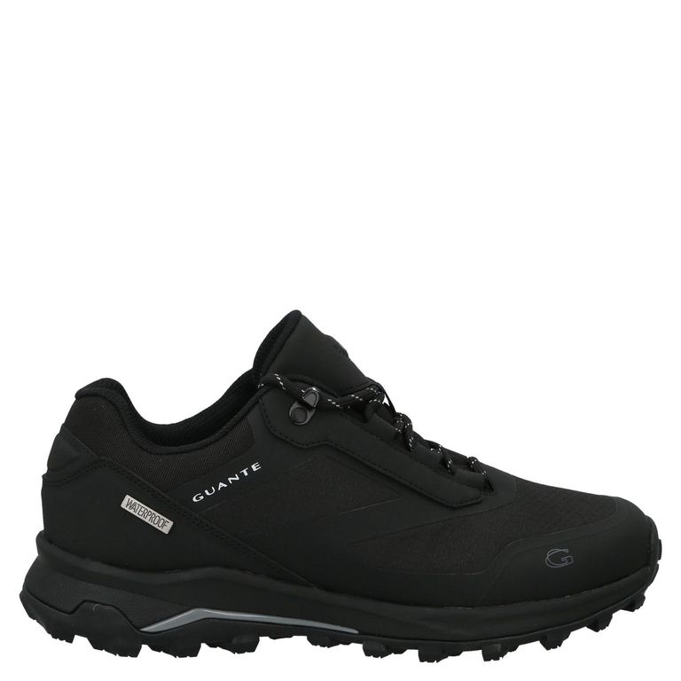 Zapatilla Outdoor y Trekking Hombre Cuero Negro
