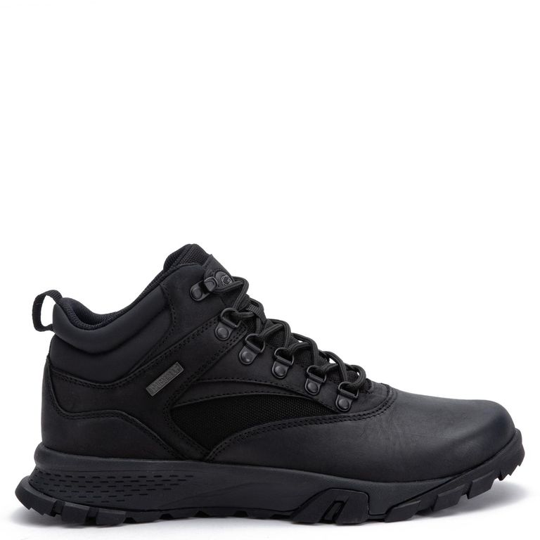 Botín Hombre Cuero Negro