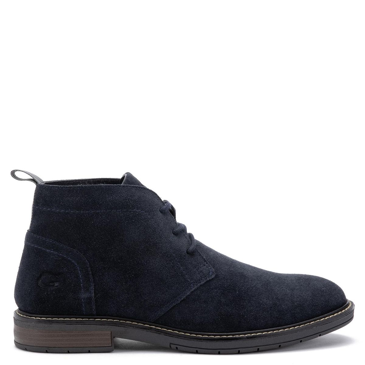 GUANTE - Botín Hombre Cuero Azul Guante