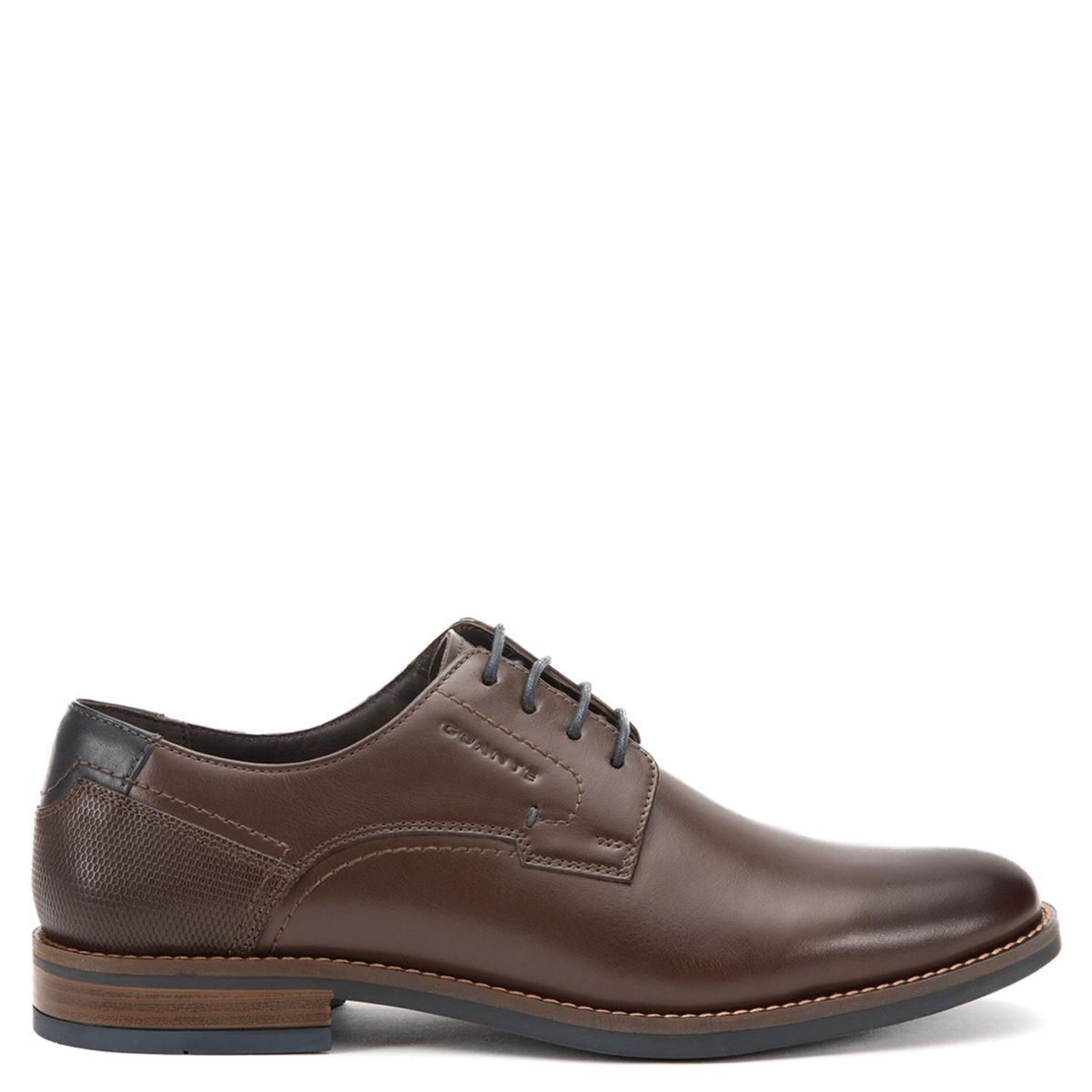 GUANTE - Zapato Casual Hombre Cuero Café Guante
