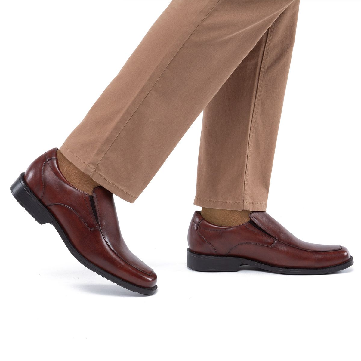 GUANTE - Zapato Formal Hombre Cuero Café Guante