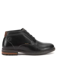 GUANTE - Botín Hombre Cuero Negro