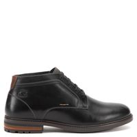 Botín Hombre Cuero Negro