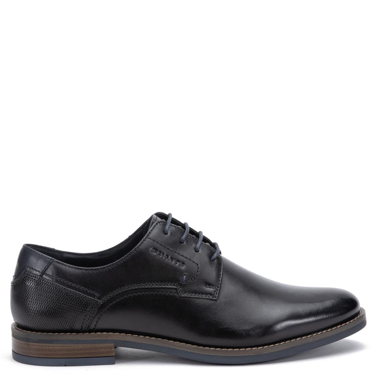 GUANTE - Zapato Casual Hombre Cuero Negro Guante
