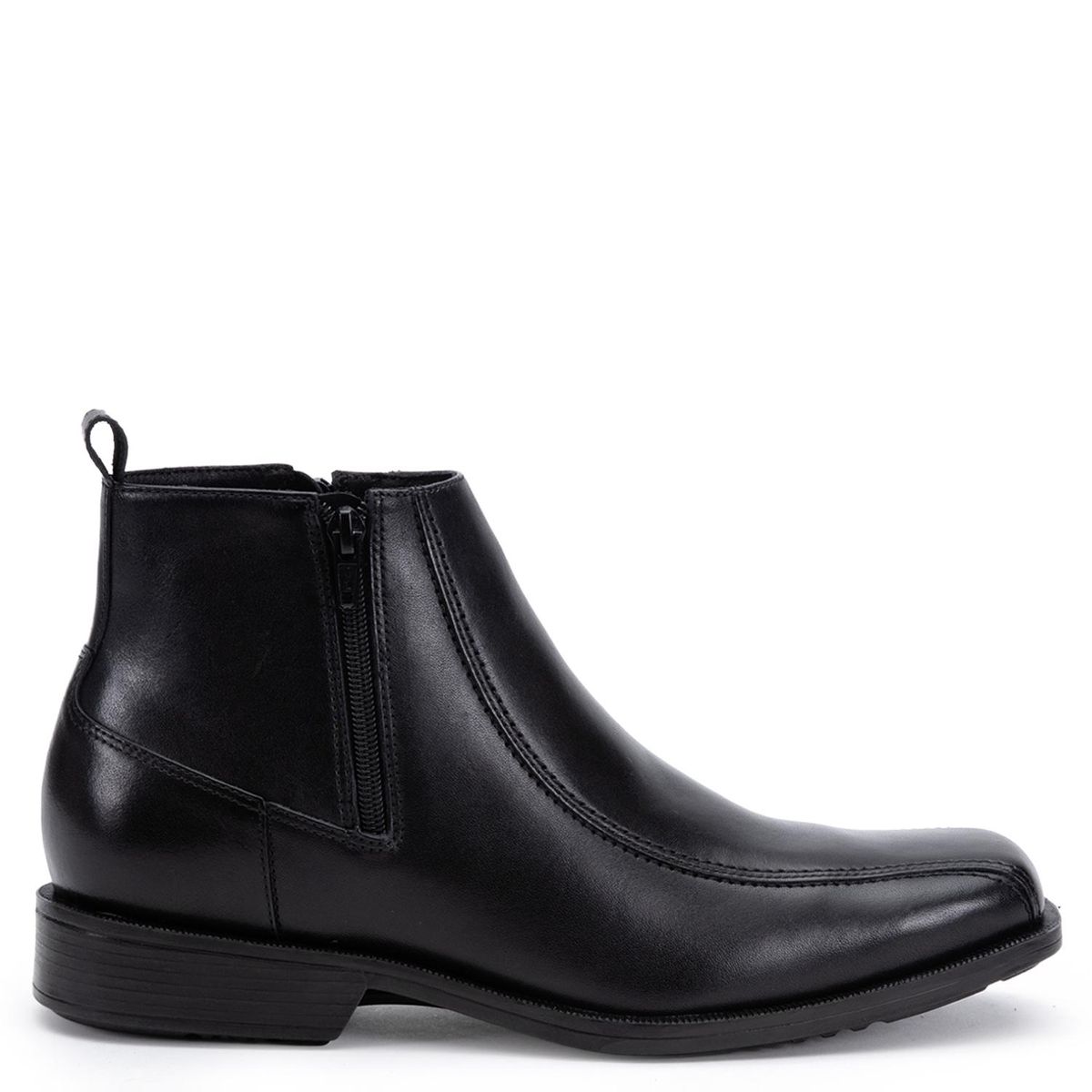 GUANTE - Botín Hombre Cuero Negro Guante