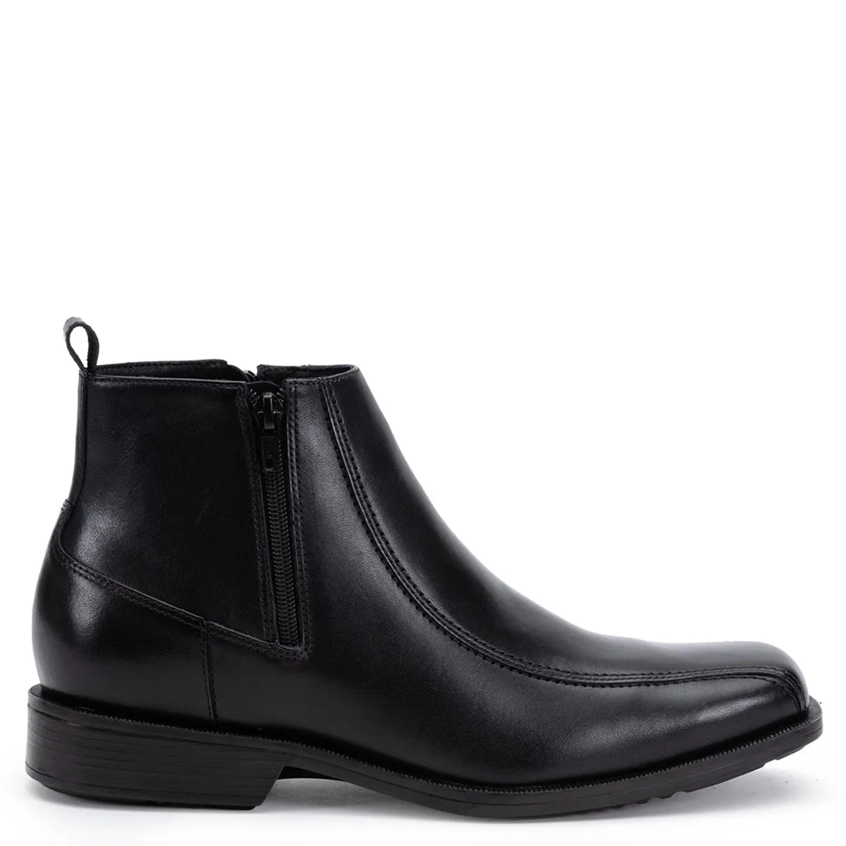 GUANTE - Botín Hombre Cuero Negro Guante