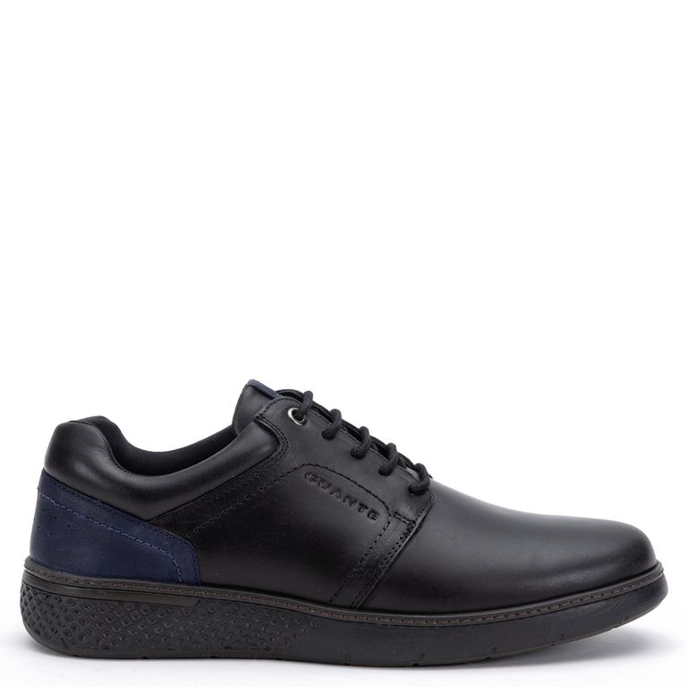 Zapato Casual Hombre Cuero Negro