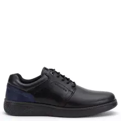 GUANTE - Zapato Casual Hombre Cuero Negro
