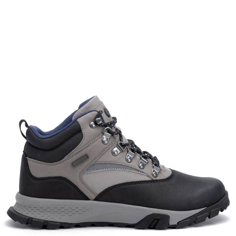 GUANTE Zapatilla Outdoor y Trekking Hombre Cuero Gris