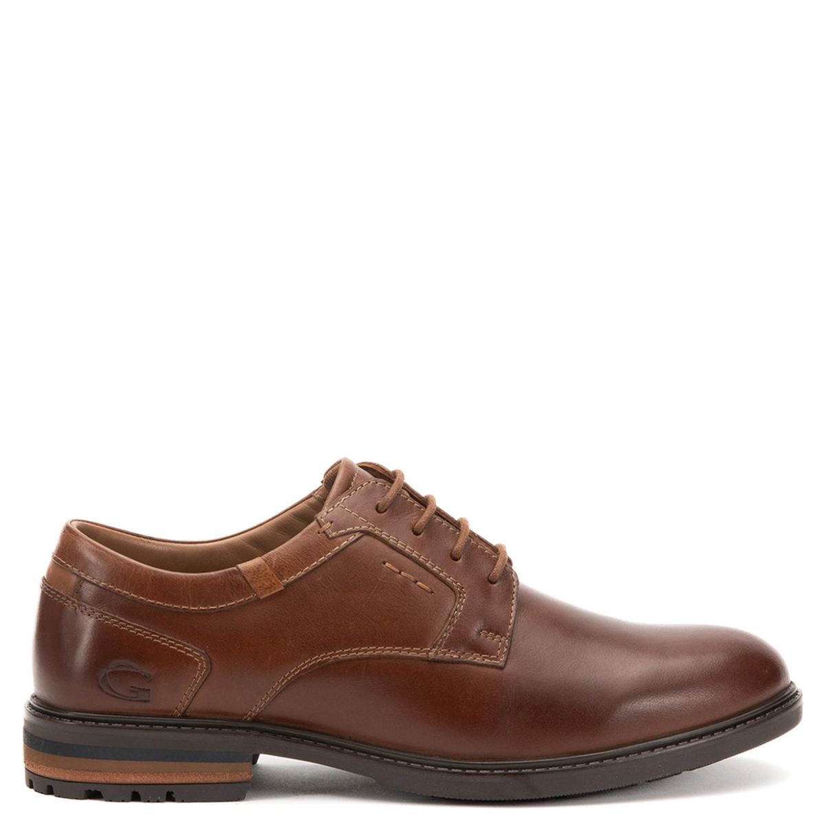 GUANTE - Zapato Casual Hombre Cuero Café Guante