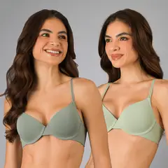 FLORES - Pack de 2 Sostenes Mujer