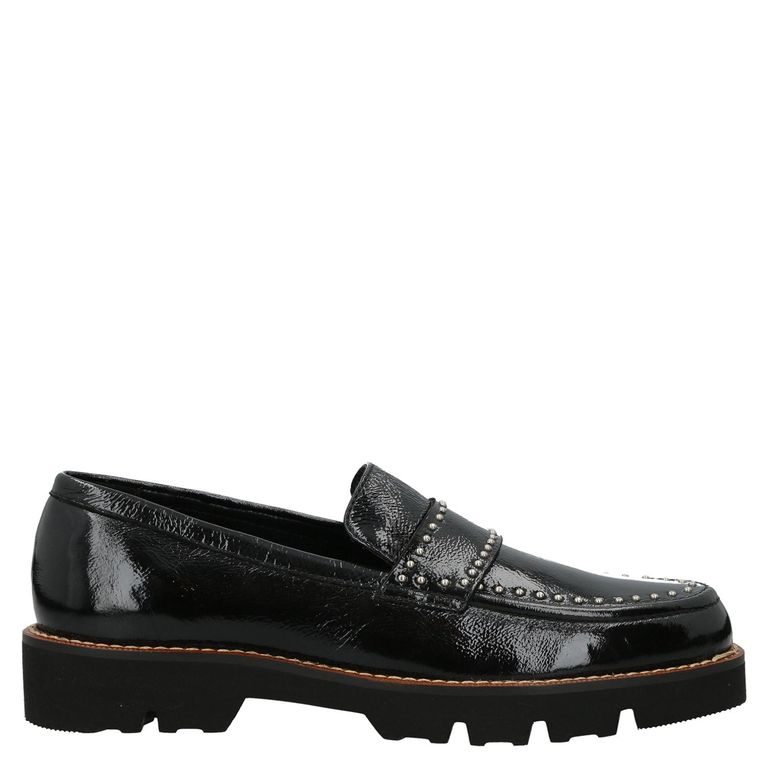 GACEL Mocasín Mujer Cuero Negro