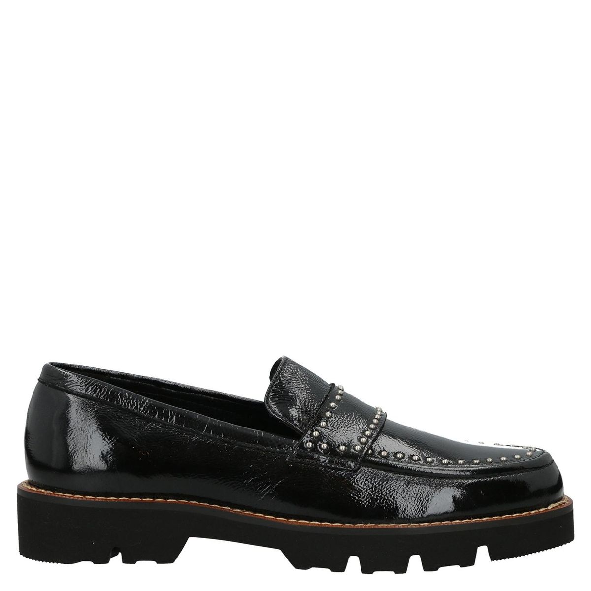 GACEL - Mocasín Mujer Cuero Negro Gacel