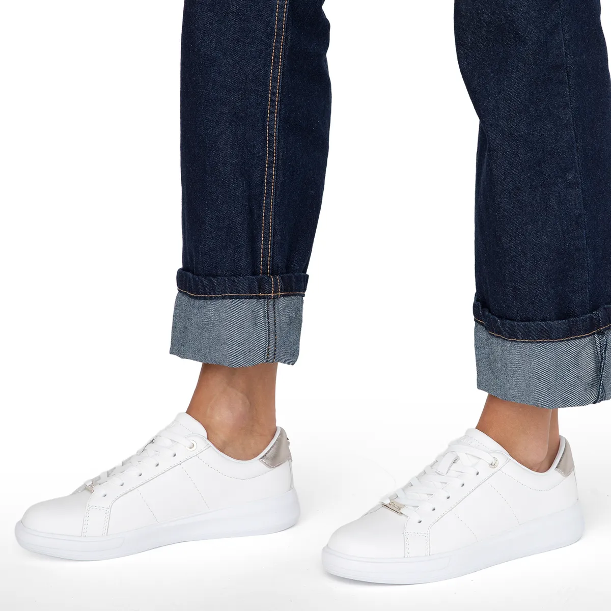GACEL - Zapato Casual Mujer Cuero Blanco Gacel