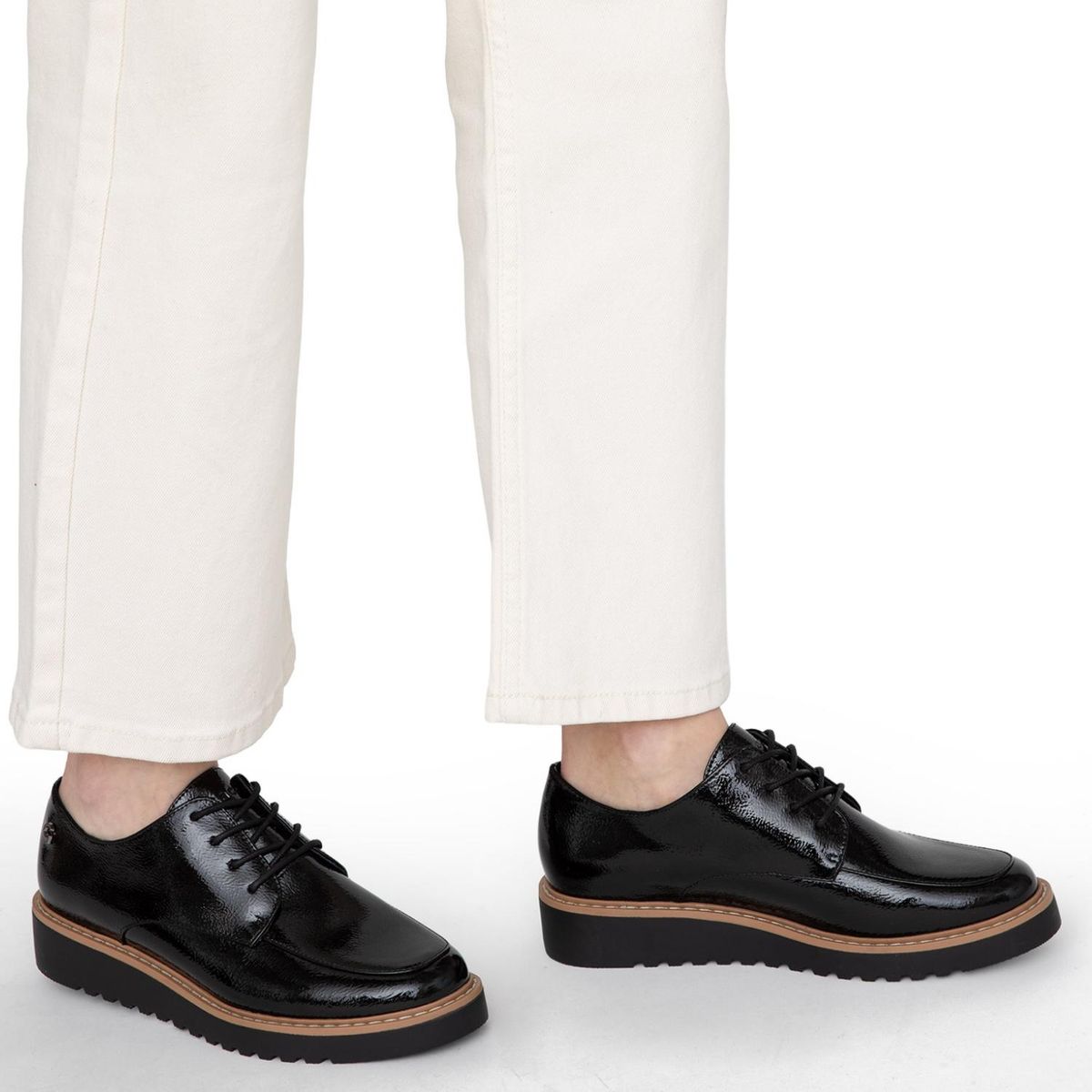 GACEL - Zapato Casual Mujer Negro Gacel