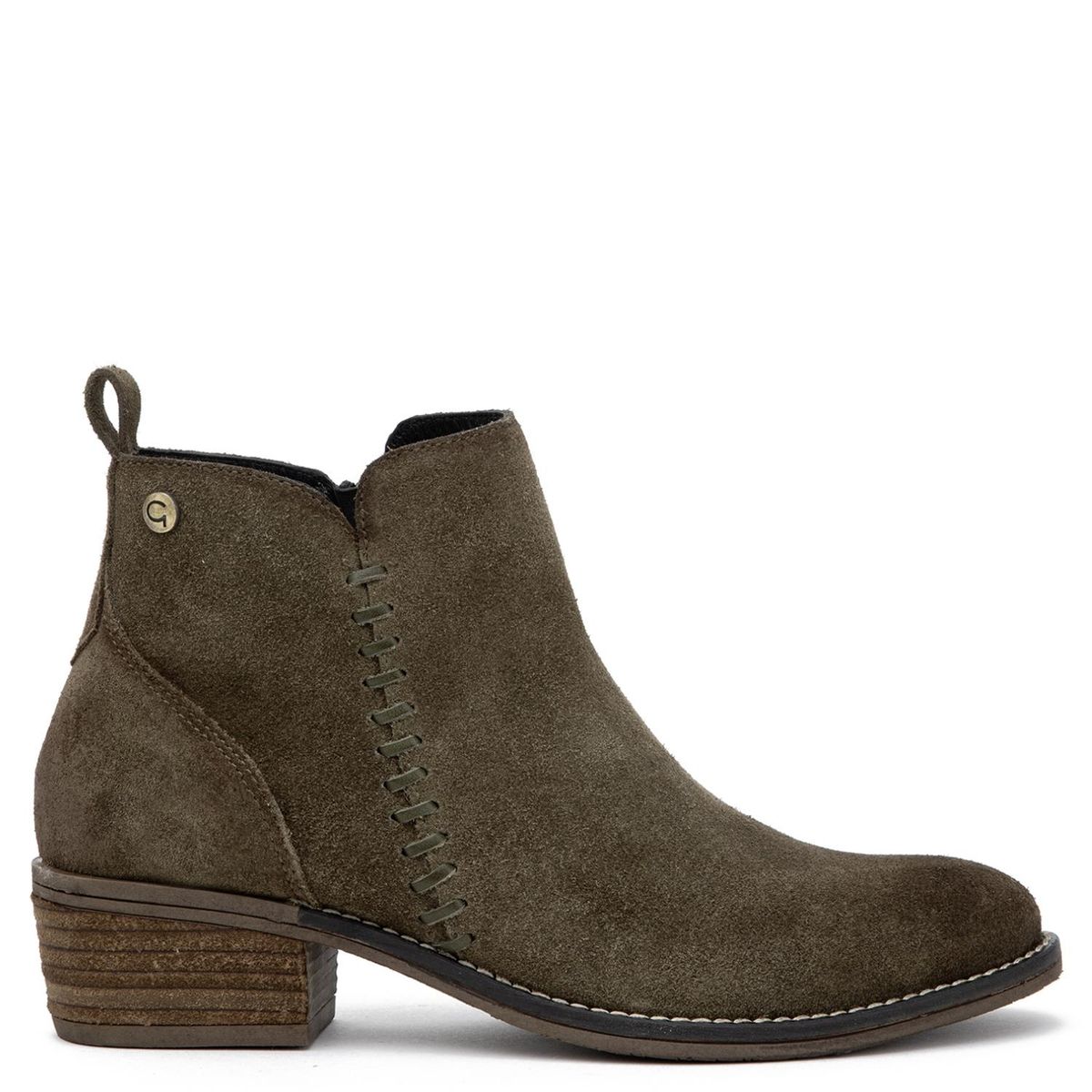 GACEL Botin Mujer Cuero Verde Gacel | Falabella Chile