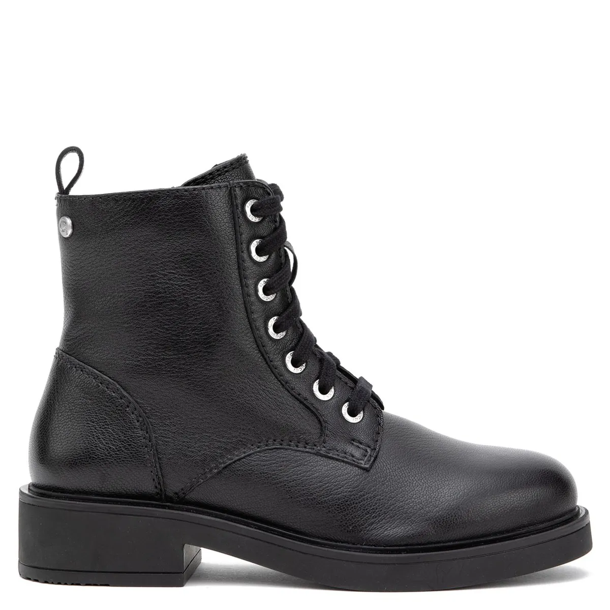 GACEL - Botin Mujer Cuero Negro Gacel