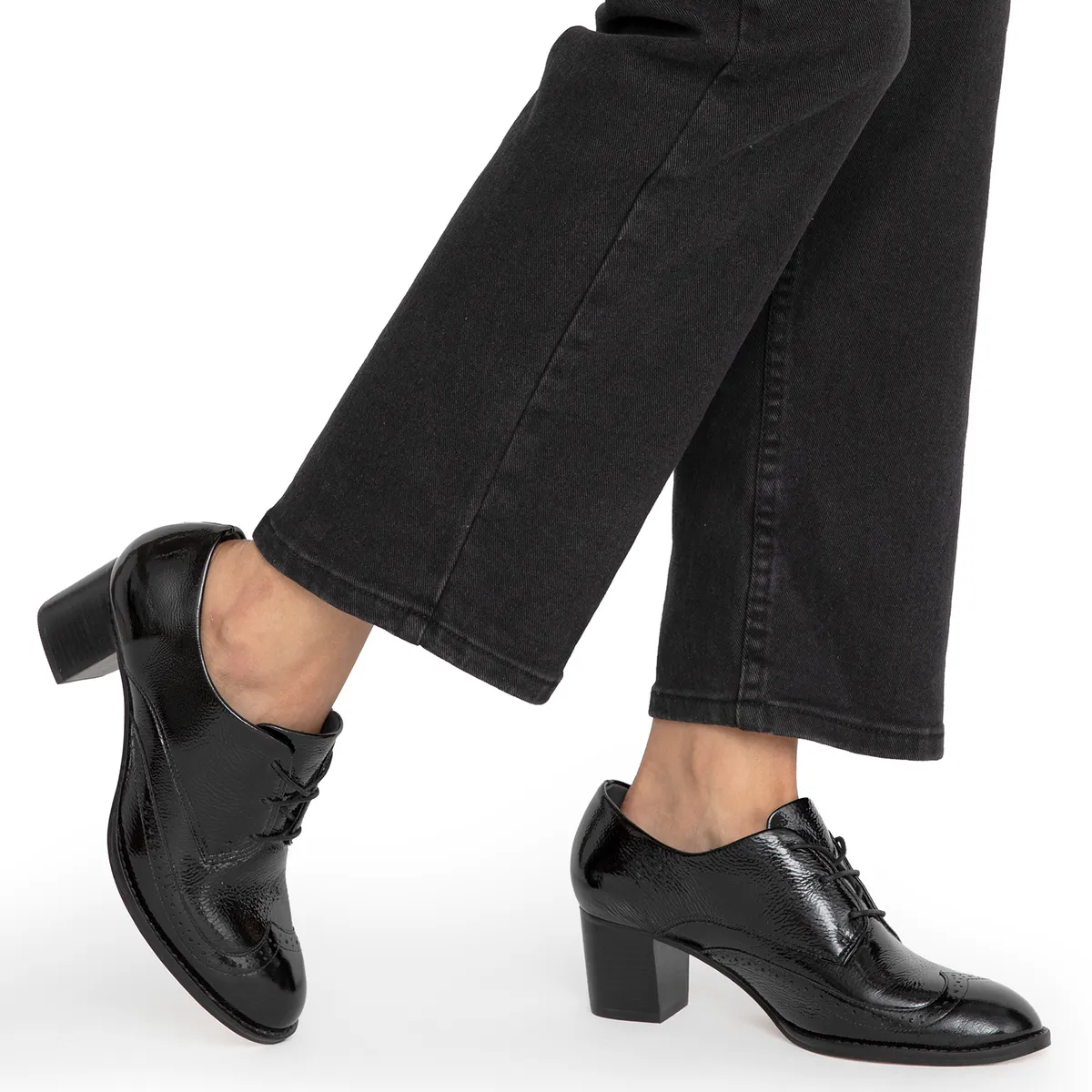 GACEL - Zapato Casual Mujer Negro Gacel