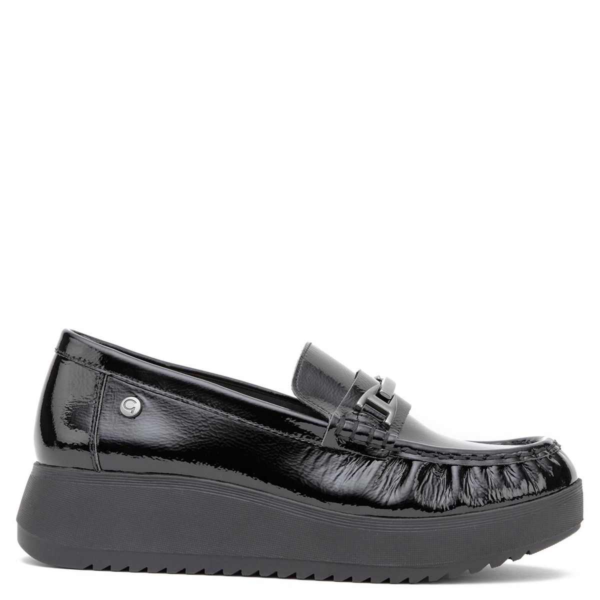 GACEL - Mocasín Mujer Cuero Negro Gacel