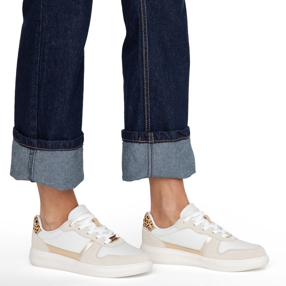 GACEL - Zapato Casual Mujer Cuero Blanco Gacel