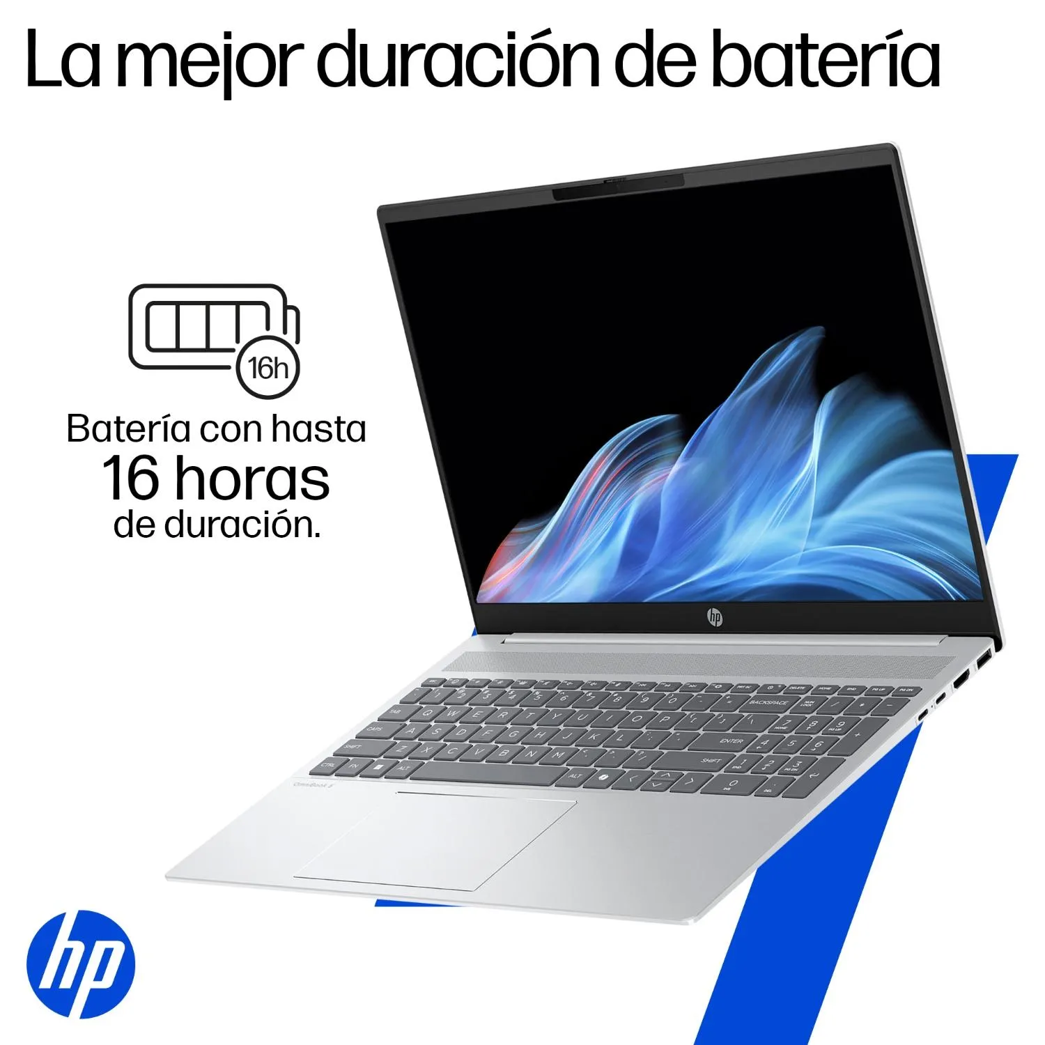 HP Notebook HP Omnibook 5 16-BC1052LA AMD Ryzen 5 8540U con IA 8GB