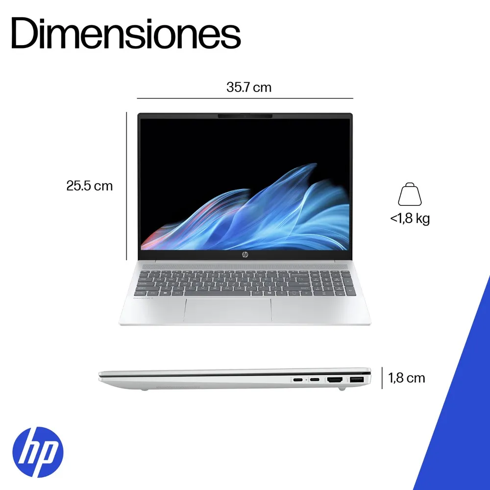 HP OmniBook 5 16-bc1052la Ryzen 5 8540U 8GB 512GB, foto 11