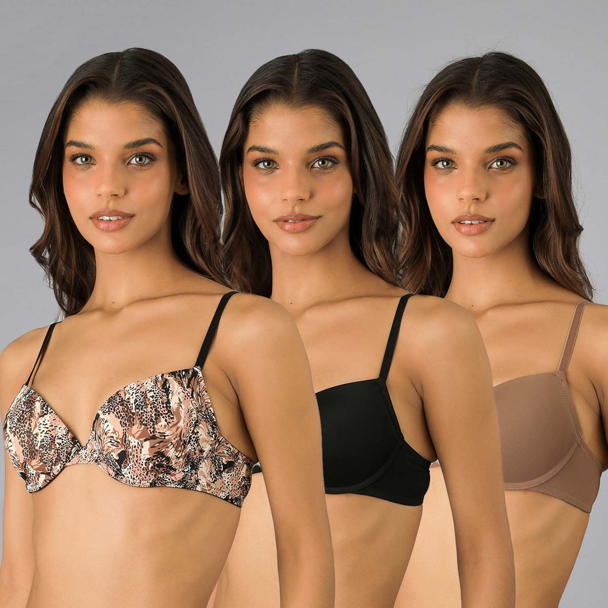 FLORES - Brasier Mujer Flores