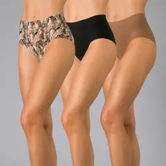 FLORES - Pack de 3 Calzón Mujer