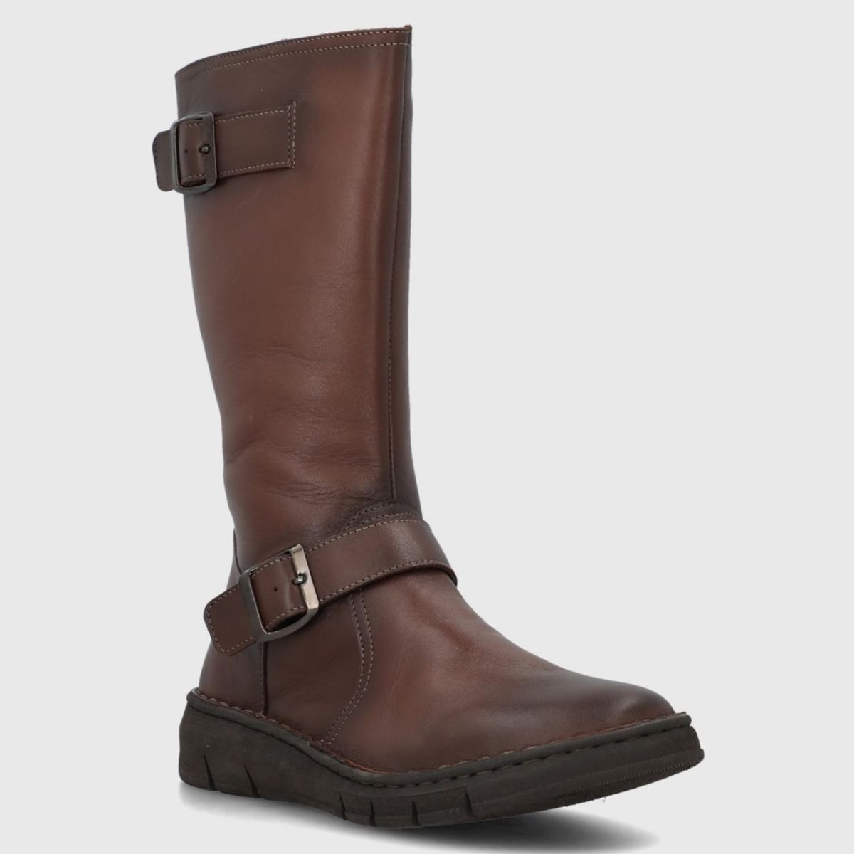 HUSH PUPPIES - Bota Mujer Cuero Rojo Hush Puppies