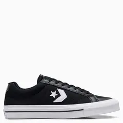 CONVERSE - Sport Casual Zapatilla Urbana Hombre Negro