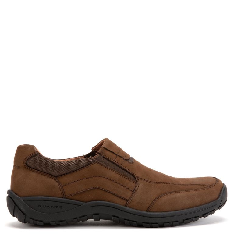 Zapato Casual Hombre Cuero Café