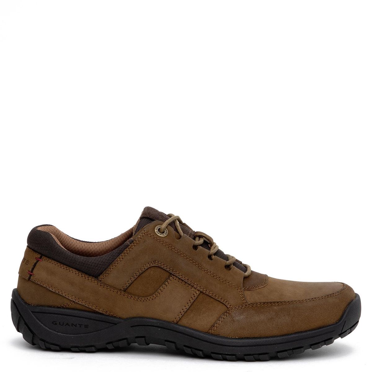 GUANTE - Zapato Casual Hombre Cuero Café Guante