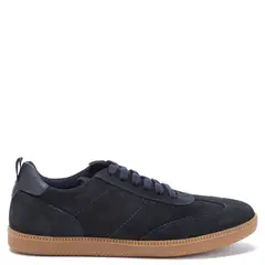 GUANTE - Zapato Casual Hombre Cuero Azul