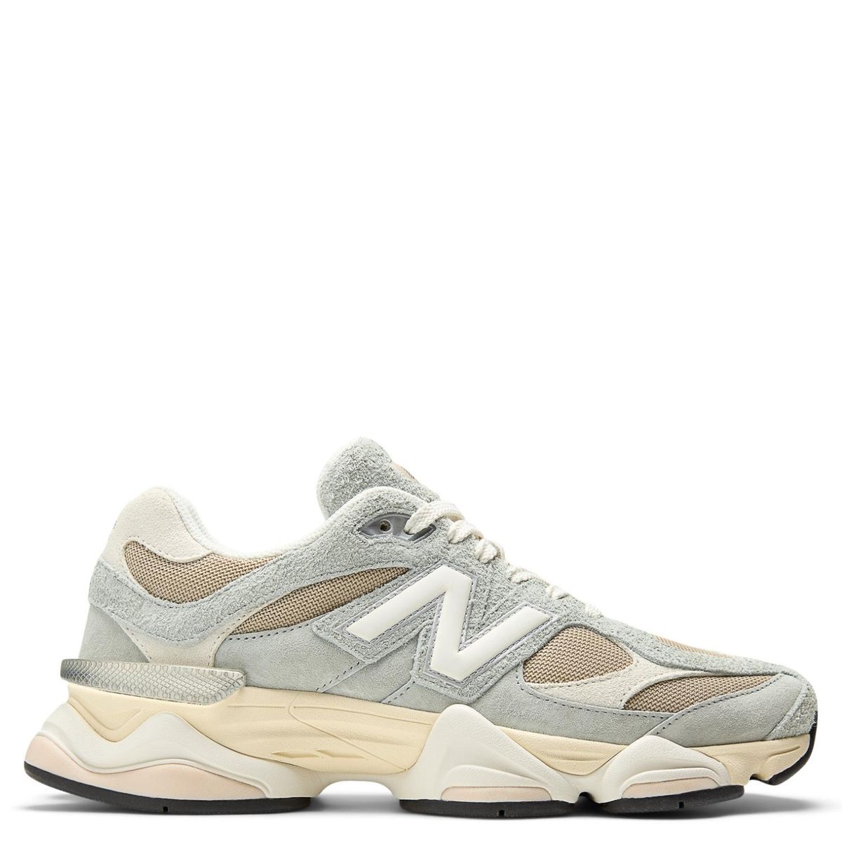 NEW BALANCE - 9060 Zapatilla Urbana Unisex Adulto Cuero Gris New Balance