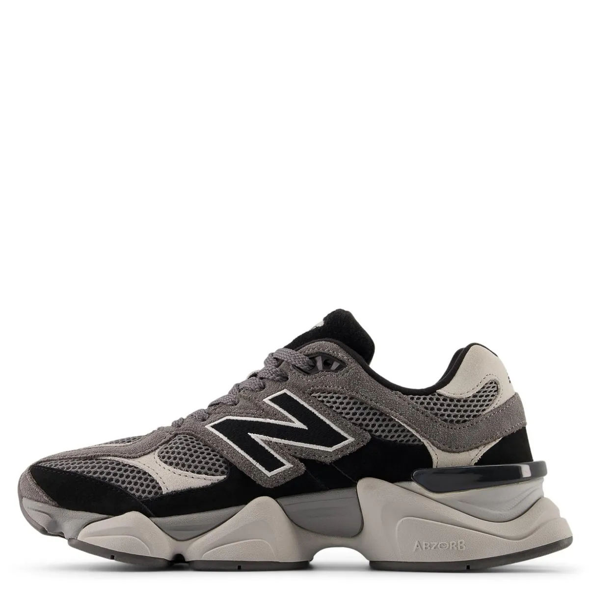 NEW BALANCE - 9060 Zapatilla Urbana Unisex Adulto Cuero Negro New Balance