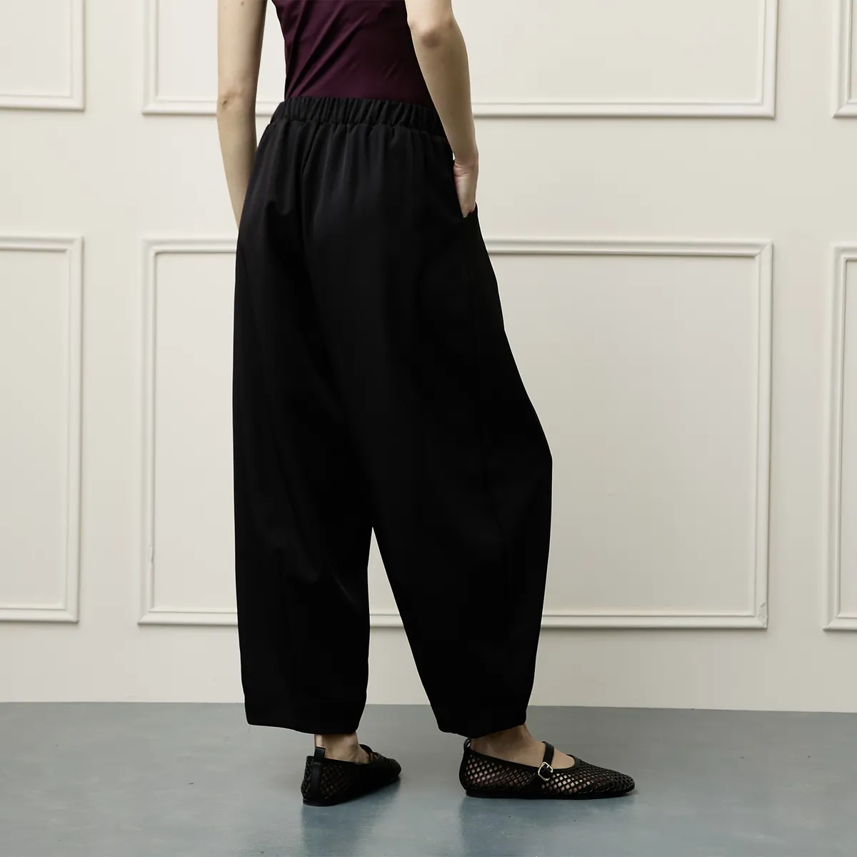 BASEMENT - Pantalón Balloon Mujer Basement