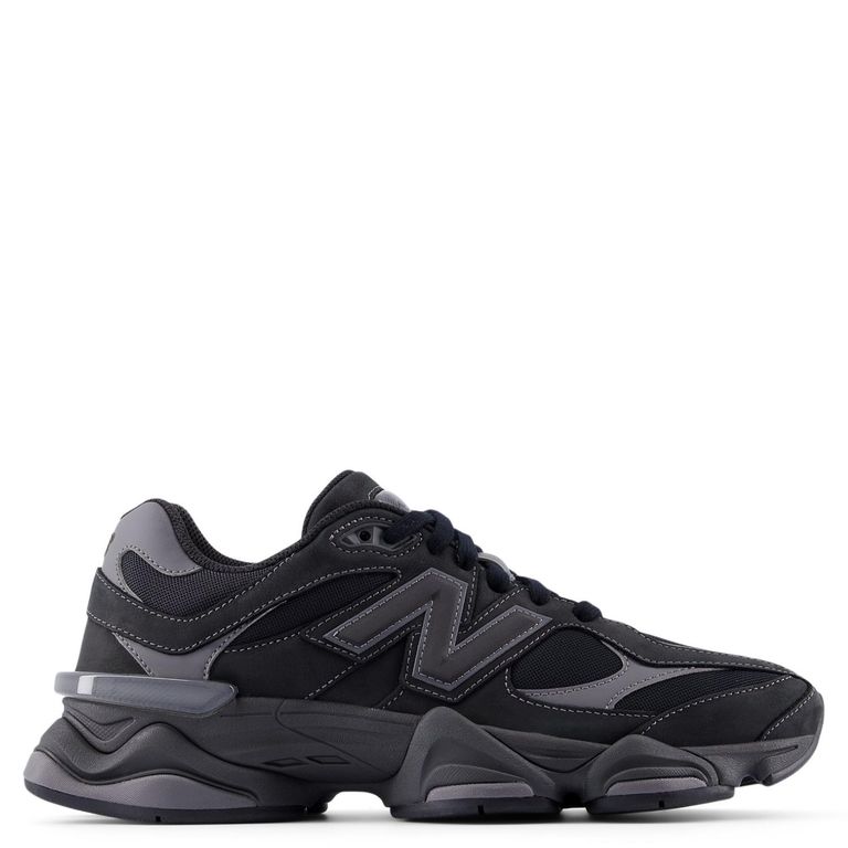 9060 Zapatilla Urbana Unisex Adulto Cuero Negro