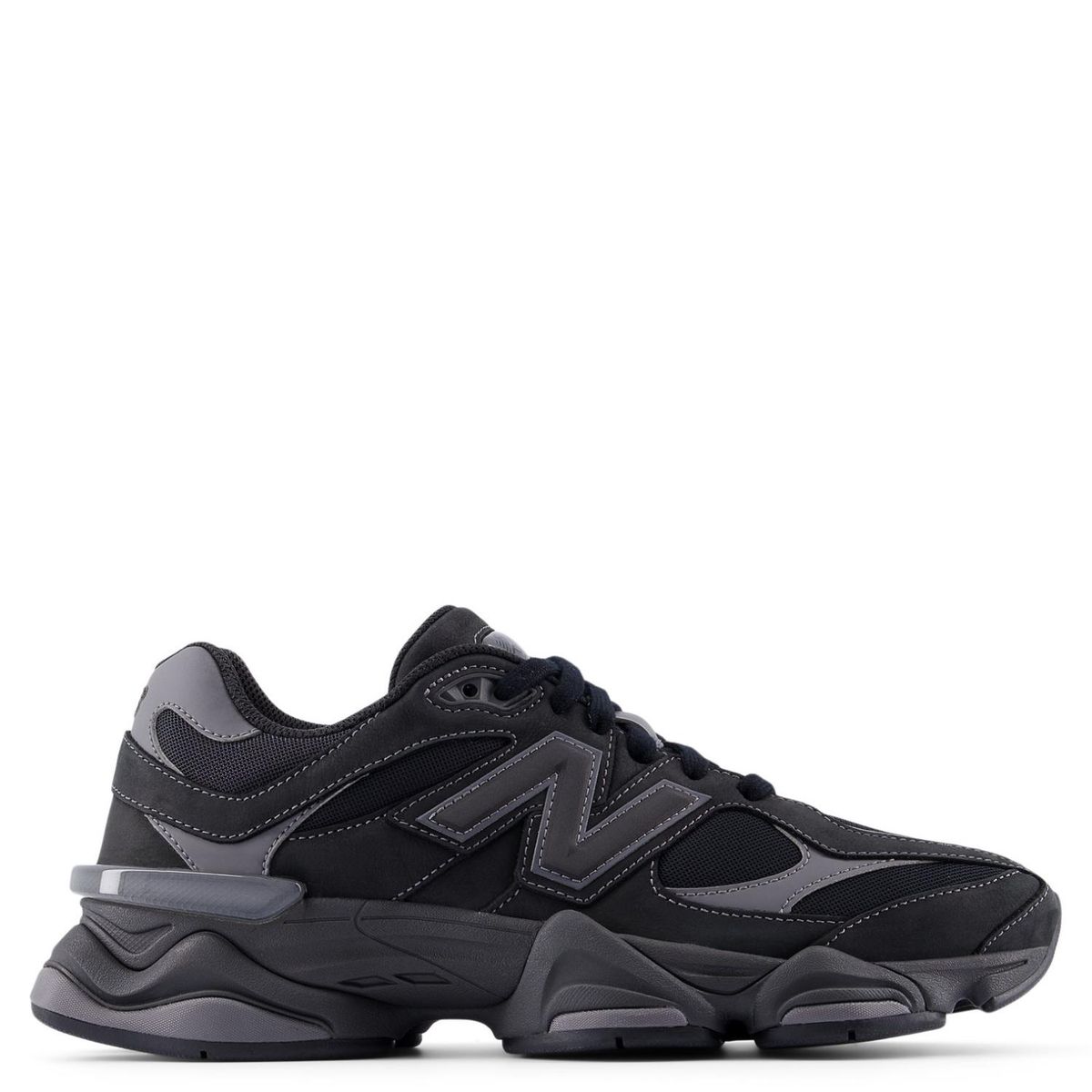 NEW BALANCE - 9060 Zapatilla Urbana Unisex Adulto Cuero Negro New Balance