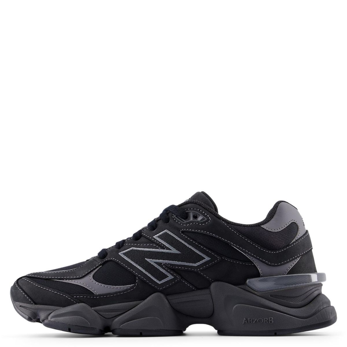 NEW BALANCE - 9060 Zapatilla Urbana Unisex Adulto Cuero Negro New Balance
