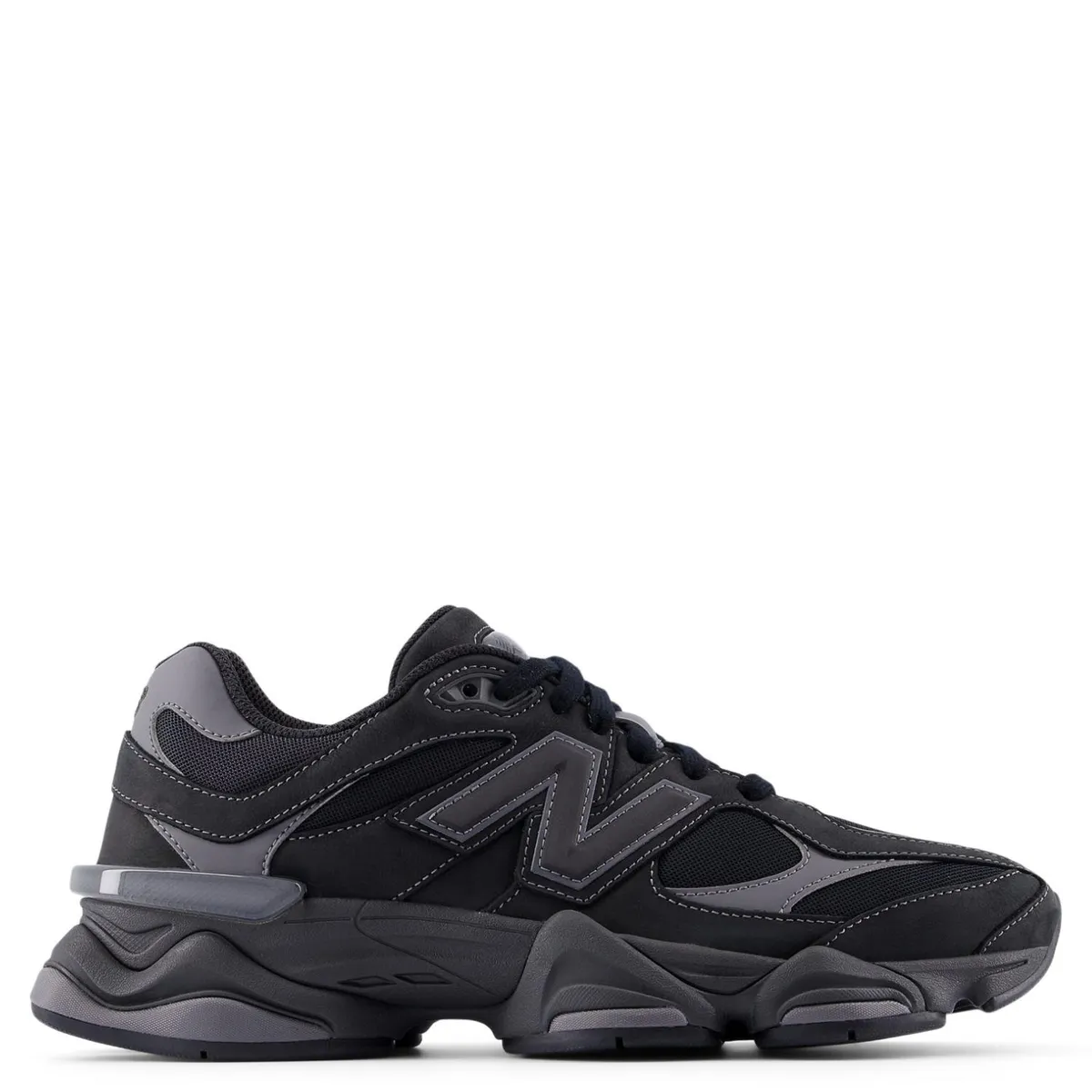 NEW BALANCE - 9060 Zapatilla Urbana Unisex Adulto Cuero Negro New Balance