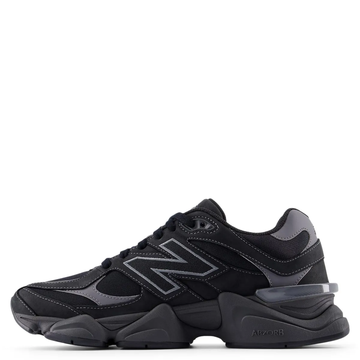 NEW BALANCE - 9060 Zapatilla Urbana Unisex Adulto Cuero Negro New Balance