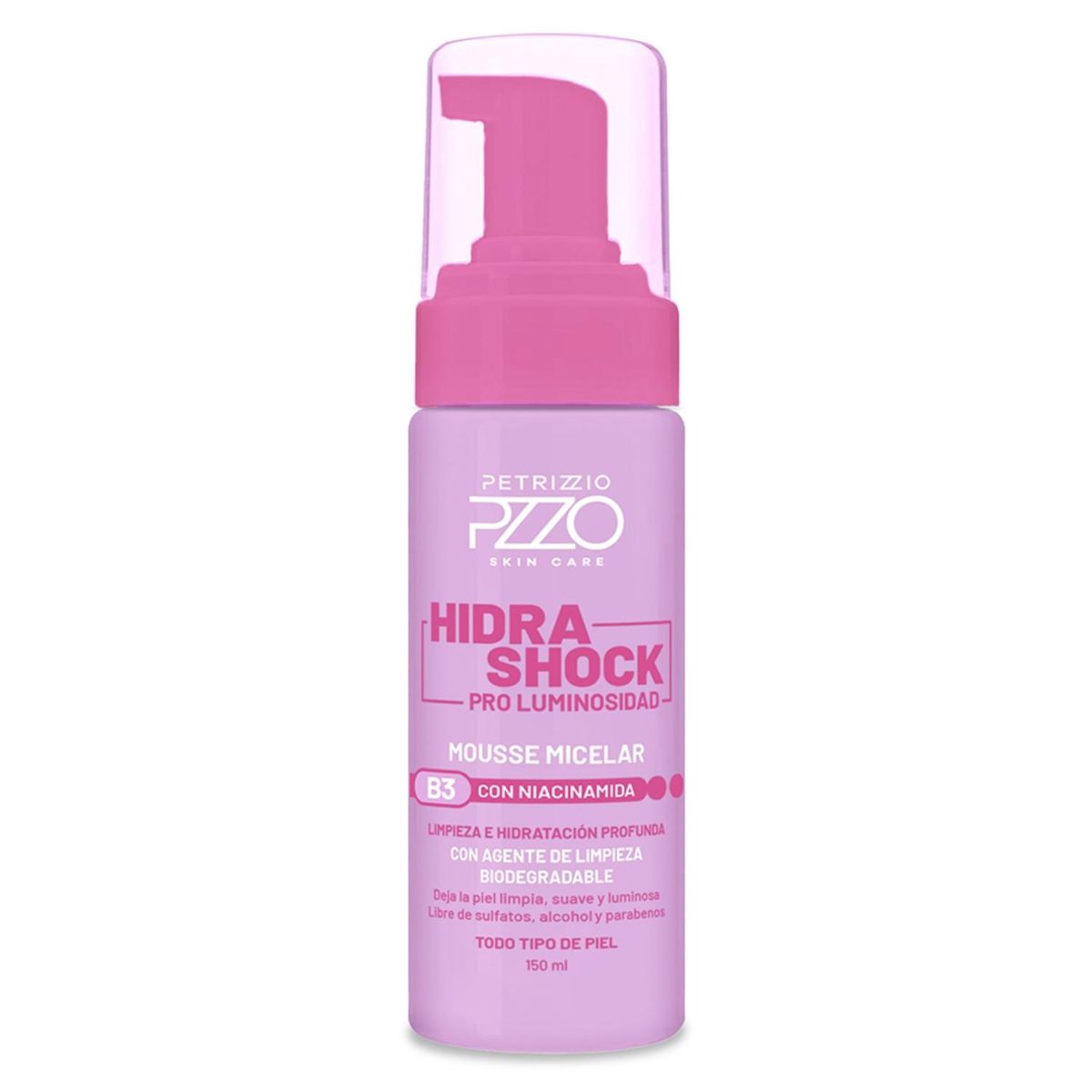 PETRIZZIO - Mousse Micelar Hidrashock Pro Luminosidad 150 Ml Petrizzio