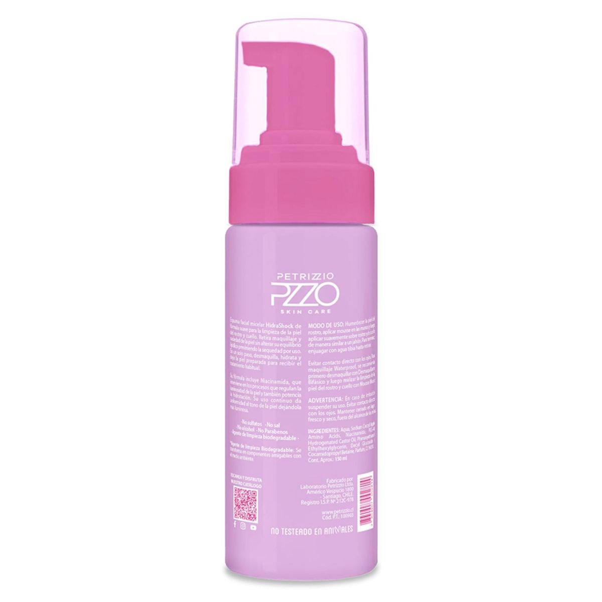PETRIZZIO - Mousse Micelar Hidrashock Pro Luminosidad 150 Ml Petrizzio