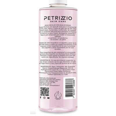 Imagen 2 del producto Agua Micelar Con Agua De Rosas 400 Ml